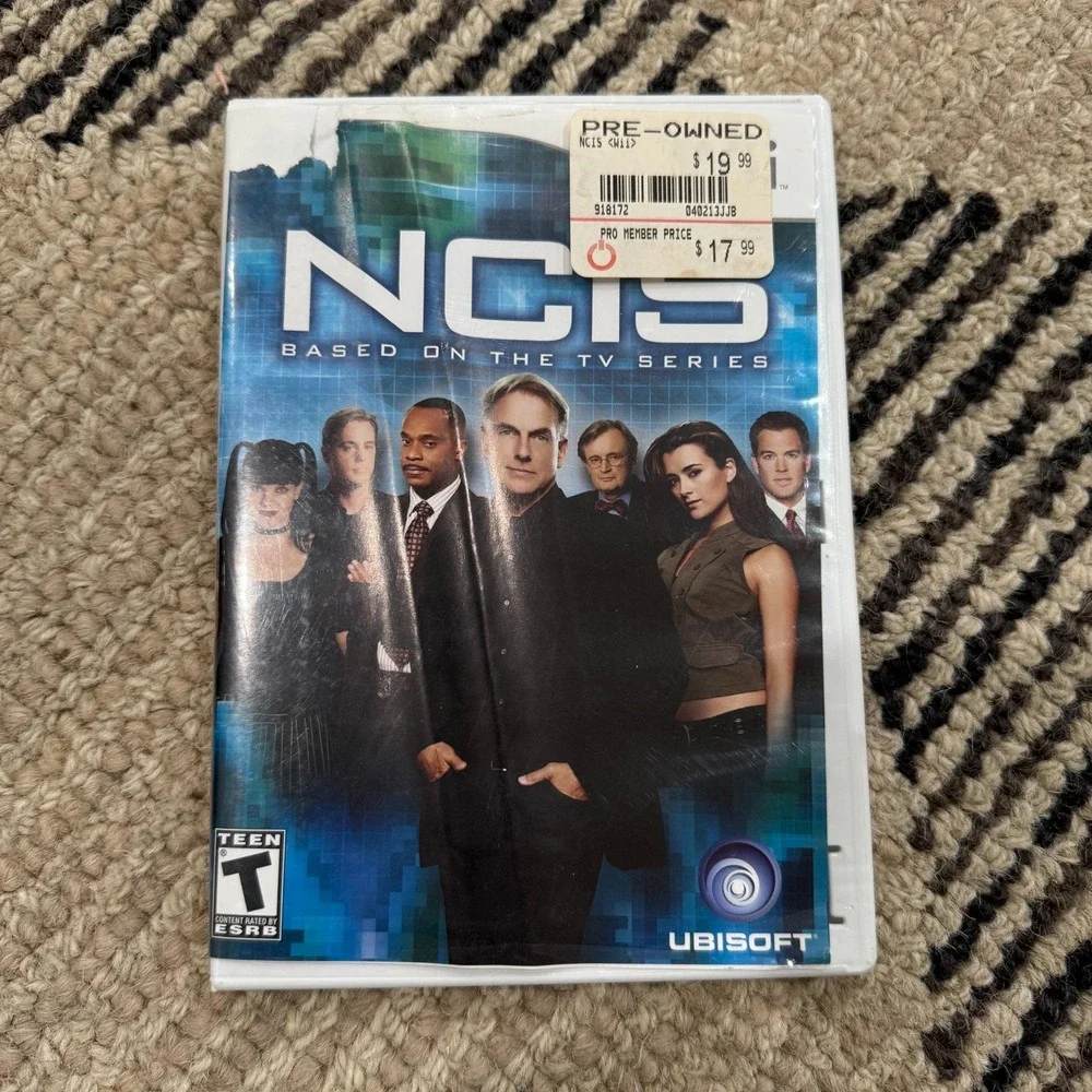 NCIS (Nintendo Wii, 2011) Cover Free Shipping Not Tested - Picture 1 of 5